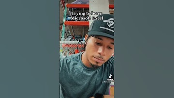 Trying to learn Microsoft Excel 🫠 #excel #microsoft #spreadsheet #funny #skit #dji #tiktokchallenge