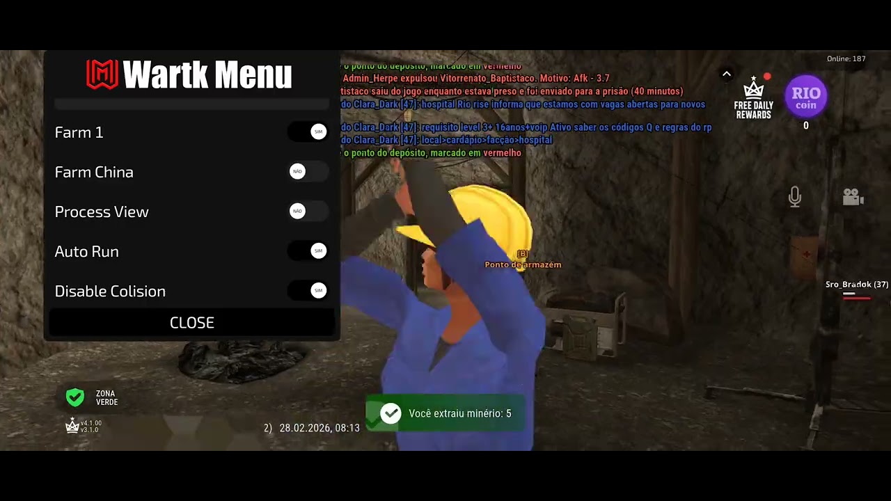 MOD MENU RIO RISE APK 🔥 DINHEIRO INFINITO| AIMBOT | ROUBA CARRO | VIDA INFINITA | FARME IFOOD E MINA