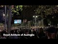 God Save The Queen - Australia Anzac Dawn Service 2019