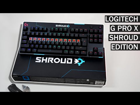 Is This the Most PRO Rated Mechanical Gaming Keyboard? Unboxing Logitech G Pro X Shroud Edition