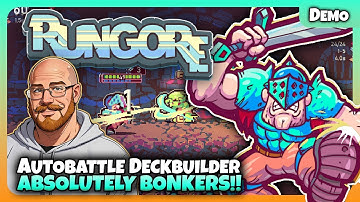 This Autobattler is Unabashedly Insane!! | RUNGORE | Demo Dash