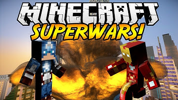 Minecraft │ SUPERWARS! (Battle as a super hero!) │ Plugin Tutorial