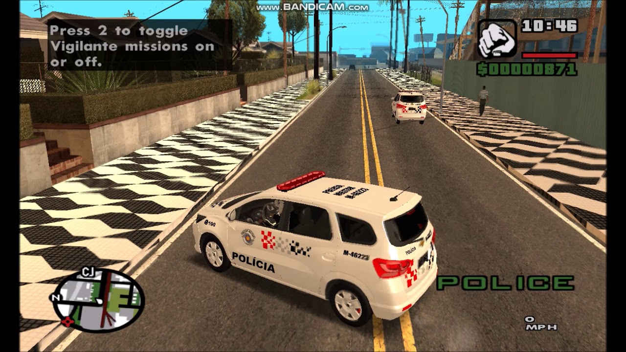 Como modificar a perseguição da polícia no GTA San Andreas – PS2