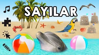 Sayıları öğrenirken eğlenen minikler 🎵