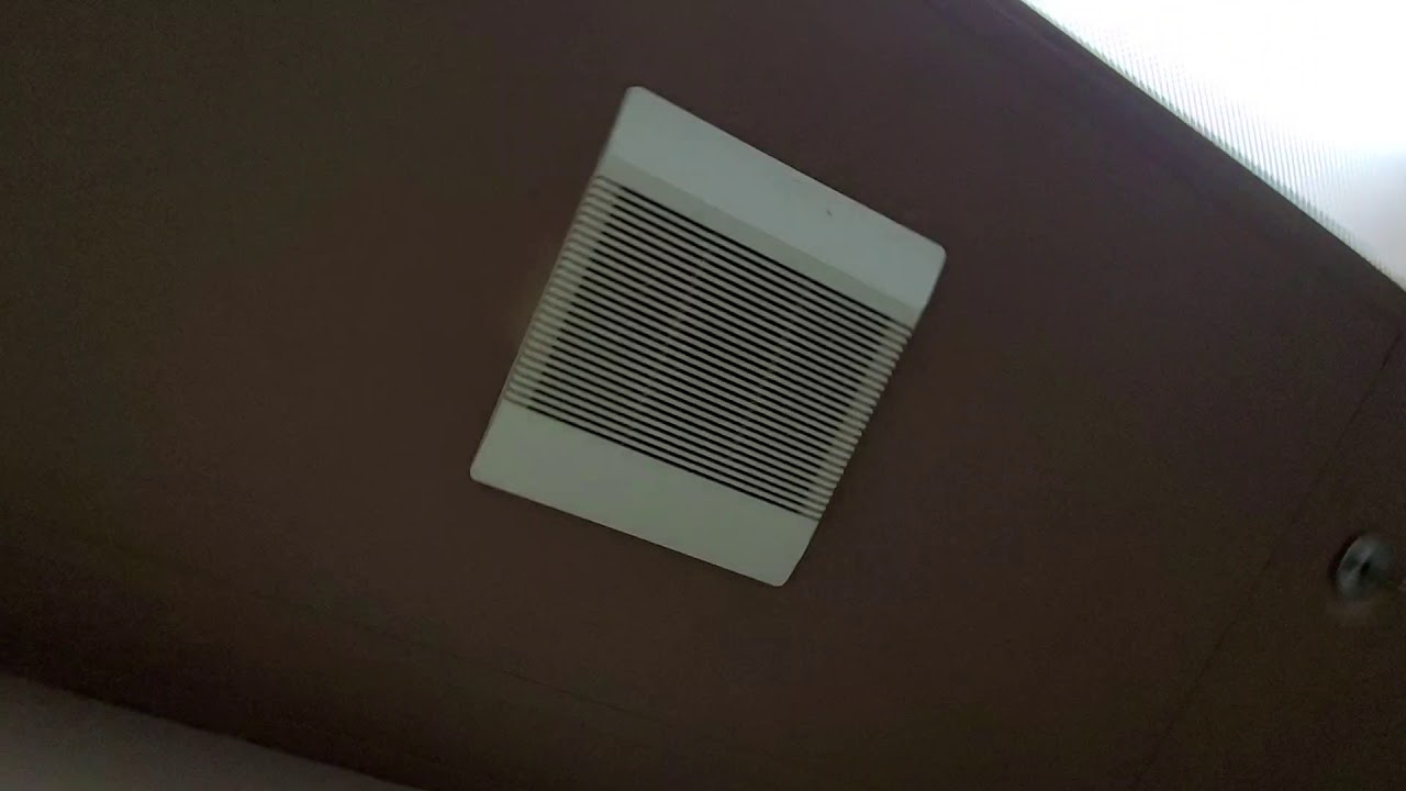 Old Nutone exhaust fan YouTube