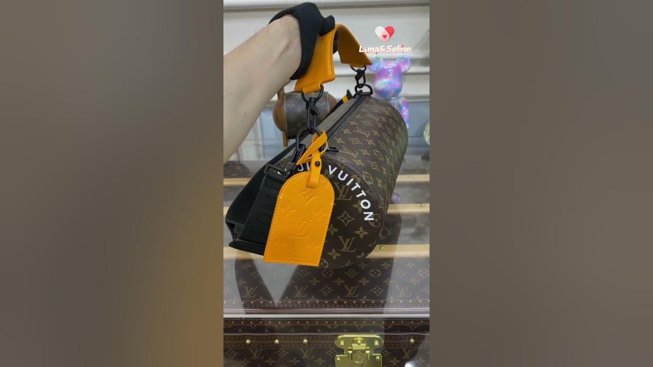 Louis Vuitton Soft Polochon mm Monogram Radiant Sun Monogram Macassar