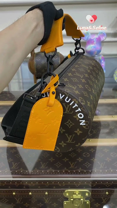 Polochon bag Louis Vuitton Orange in Polyester - 29013093