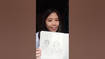 I draw Rosé and Bruno Mars #draw #drawing #sketch #rosé #brunomars #drawingvideo #art #sketching