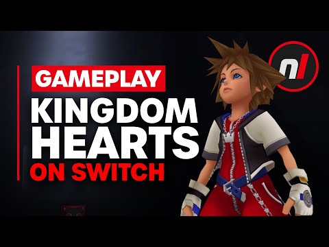 Kingdom Hearts Nintendo Switch Gameplay (Cloud Version)