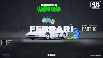 Need For Speed: Unbound Walkthrough Part - 10 [4K 60FPS] | No Commentary |