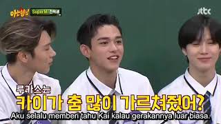 (Knowing Brother Ep.245 Sub Indo) SuperM Kai vs Lucas (Tapi kamu tidak bisa mengalahkanku)