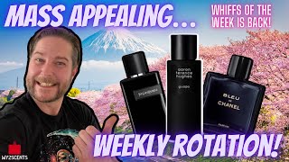 MASS APPEALING MENS FRAGRANCES | WEEKLY FRAGRANCE ROTATION | My2Scents