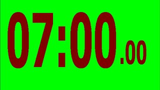 Famous 7 minute countdown timer green screen Net Worth