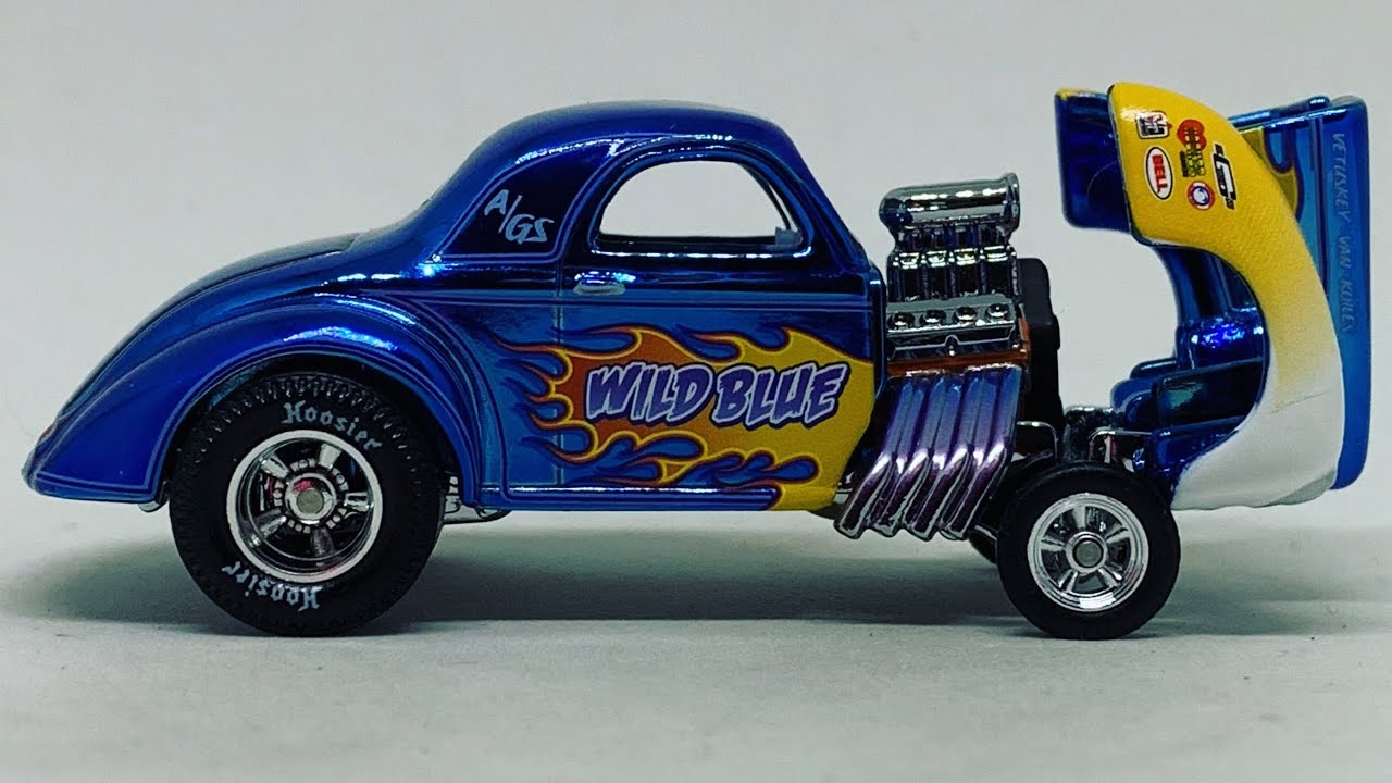 Hot Wheels 1941 Willys Gasser (2020 RLC Exclusive sELECTIONs - Wild Blue)