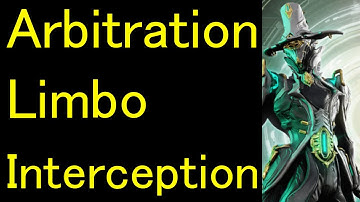 【Warframe】Prime Resurgence!  Arbitration Solo Interception Limbo Prime 2 Formas Build!!