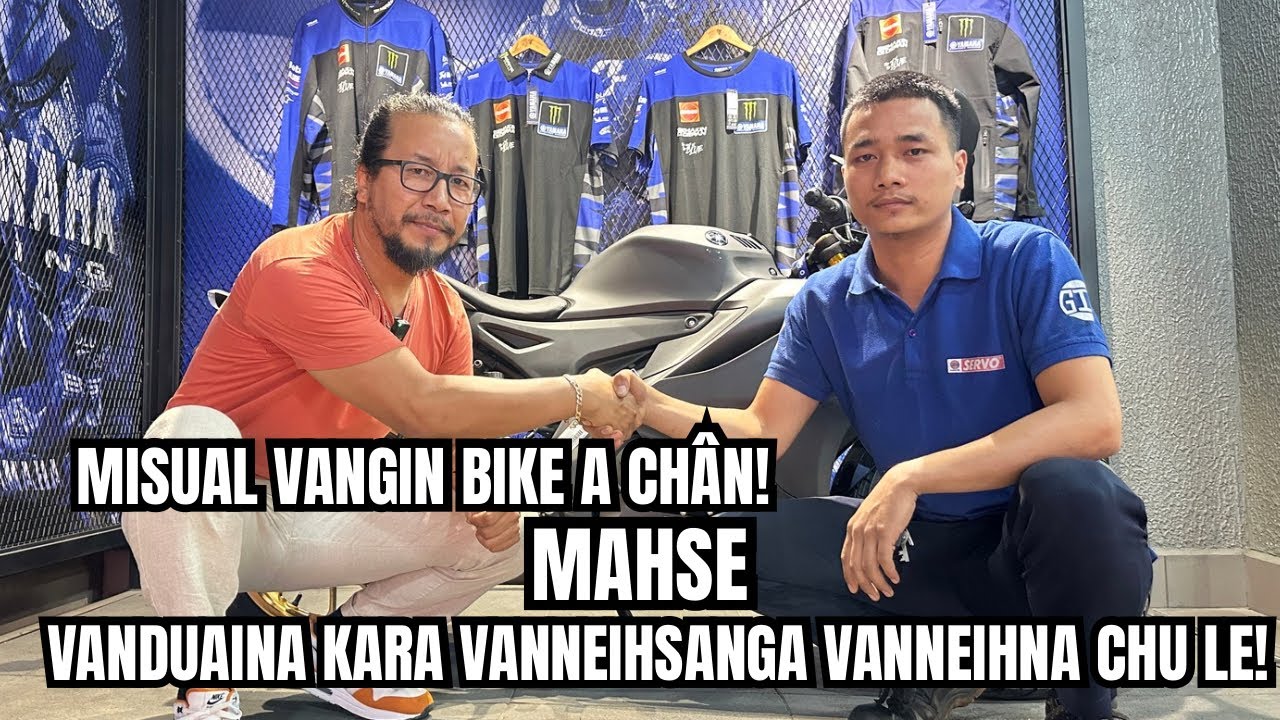 Misualin a bike an hâl chhiat sak vek kha - hei Bike tharin an surprise!!! A mittui a dang zo lo🔥🔥🔥