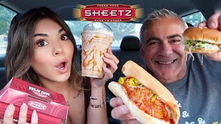 SHEETZ FOOD REVIEW MUKBANG w/ Steph Pappas