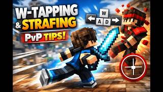 Minecraft PvP Fundamentals: W-Tapping & Strafing