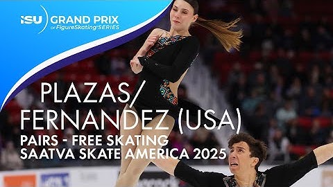 Valentina PLAZAS/Maximiliano FERNANDEZ | Pairs Free Skating | Saatva Skate America 2025 | #GPFigure