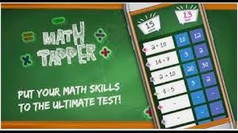 MathTapper - Best Mobile Arcade Math Game