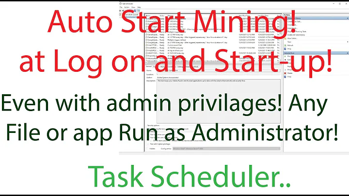 Make your Apps/Batch Files run as admin on Start-up!