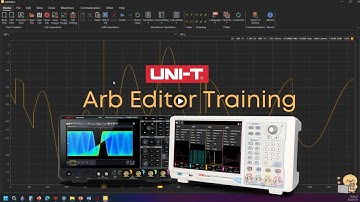 UNI-T Arb Editor Training | UTG9604T Waveform Generator & MSO3504X Mixed Signal Oscilloscope