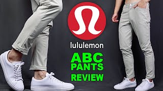 Lululemon ABC Pants Slim REVIEW | WORTH IT??