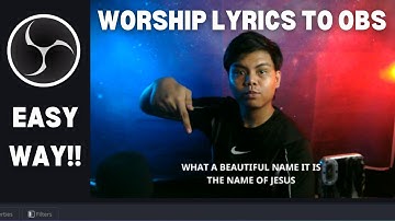 HOW TO ADD WORSHIPS TO OBS [2025] | 3 WAYS!!!