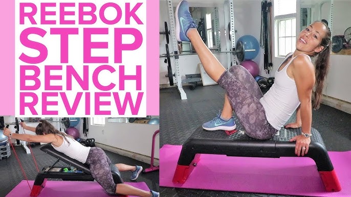 Bench Step Booty Workout | Reebok Deck - YouTube