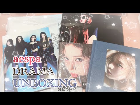 aespa drama 中国 star 2.0 新品未開封 4枚セット 4種セット] 韓国音楽 aespa (エスパ) - Drama [Giant Ver
