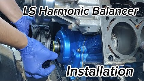 How To Install LS Harmonic Balancer LS1 / 4.8L / 5.3L / 6.0L