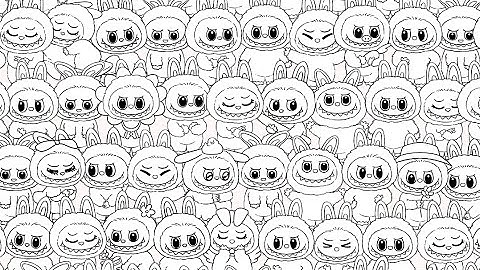 Brain Trap: Annoying Puzzle - Level 16 Find 16 differents labubus || Solution