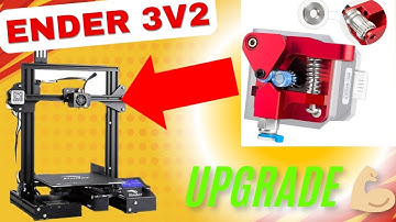 Dual Gear Ender 3 Extruder, Metal Drive Feeder Upgrade Kit ender 3v2