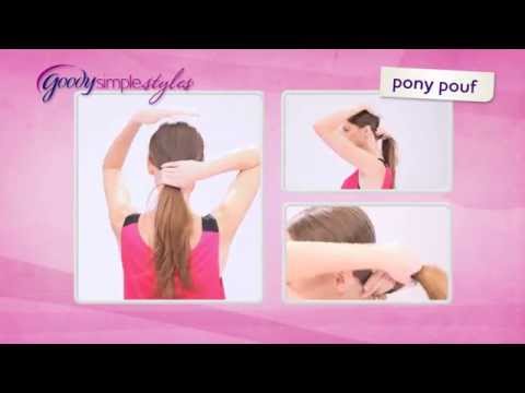 Goody SimpleStyle Pony Pouf YouTube Adorable Pony Pouf Goody SimpleStyle Pony Pouf YouTube Adorable Pony Pouf
