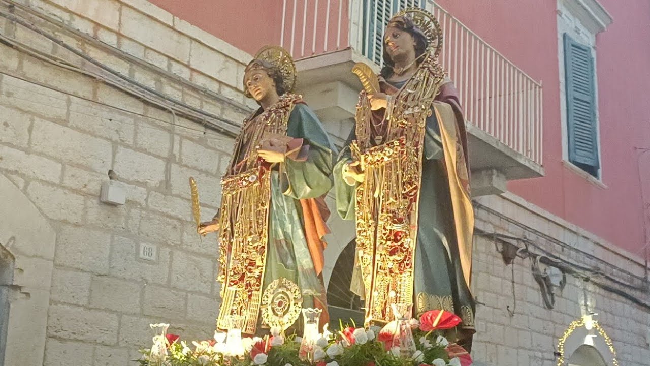 Festeggiamenti in onore dei SS. Martiri e Medici, Cosma e Damiano 2024 - Trani - Solenne Processione