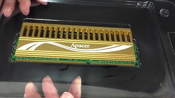 plastic clamshell packaging tested by Apacer Memory ram module DDR3 DDR4