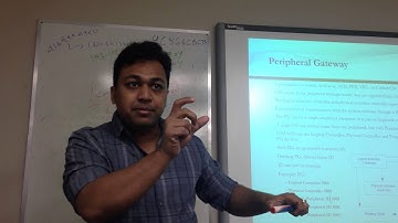 Instructor giving lecture on UCCE Topic