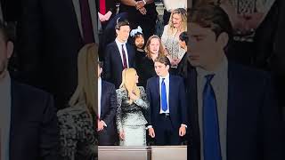 Melania, Barron, Don Jr, Eric, Ivanka and Tiffany Trump and family at the State of the Union #trump