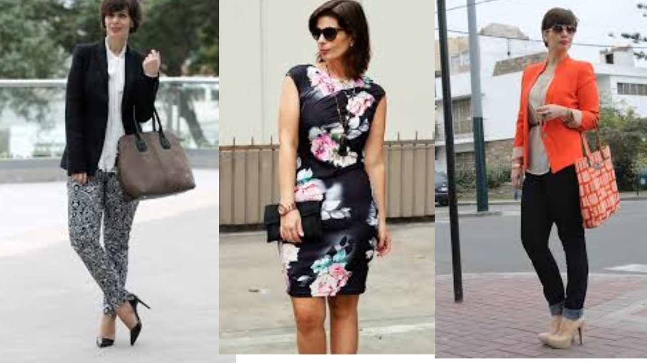 COMBINACIONES ROPA PARA MUJERES 50 Y 60 AÑOS Fashion Love -