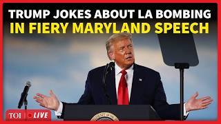 LIVE | 'BOMB LA & SAN DIEGO': Trump Responds To Iran 'Bombing' Backlash In Maryland; Slams Wes Moore