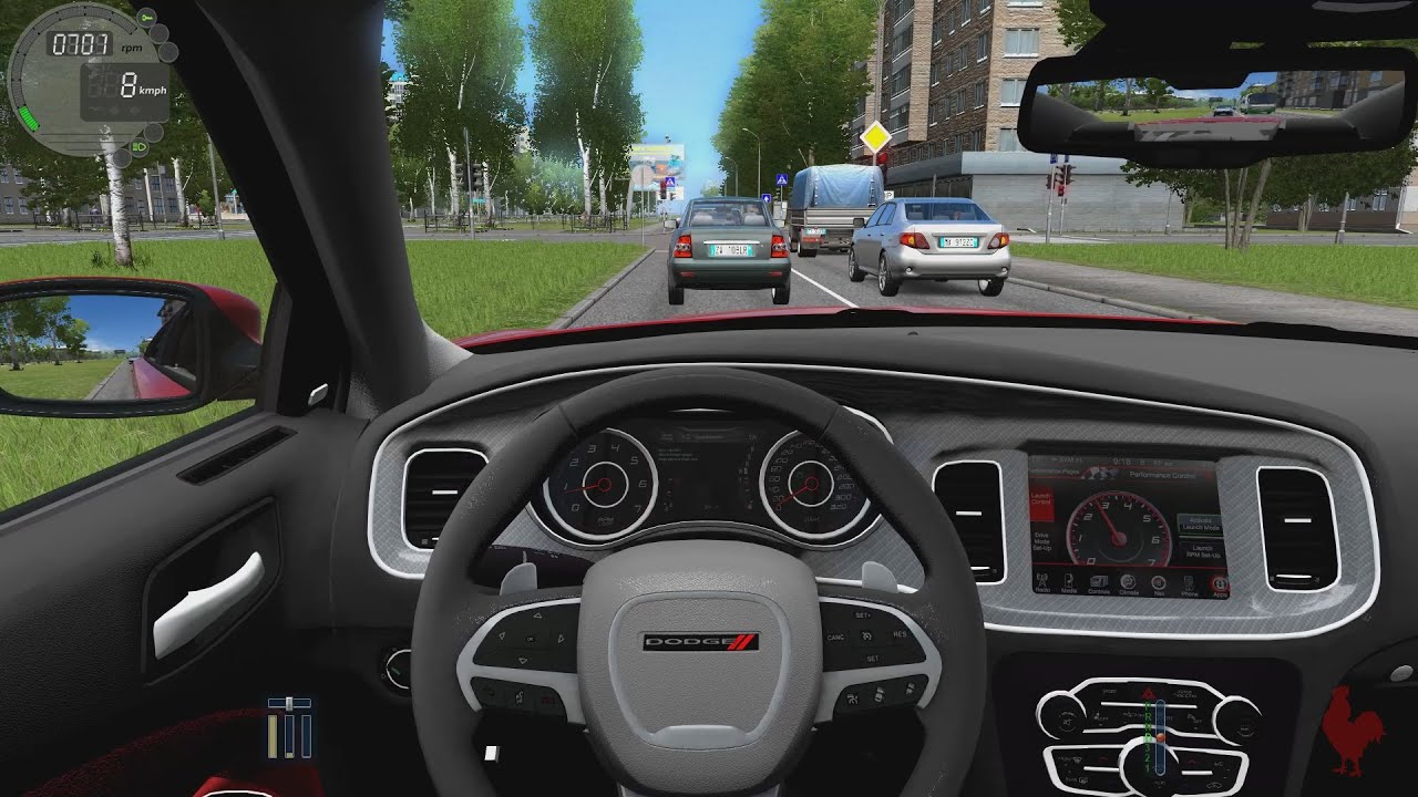 City Car Driving - Dodge Charger RT LD - YouTube