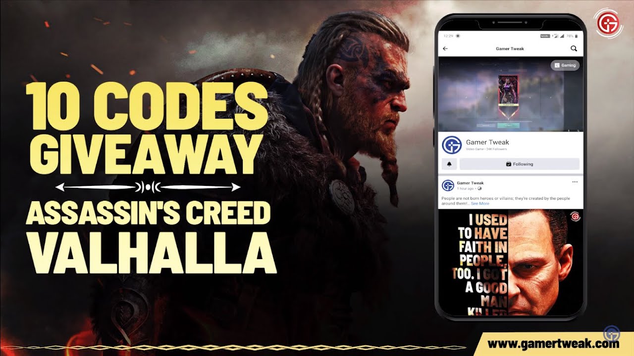 🔥🔥🔥Get Free Codes Assassin's Creed Valhalla Free Assassin's Creed