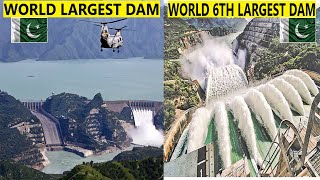 Dam That's Big: The True Scale of the World's Largest Dams\/TARBELA AND MANGLA DAM OF PAKISTAN\/#fact