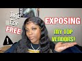 EXPOSING MY VENDORS! OVER 20 VENDORS FOR FREE!!!!