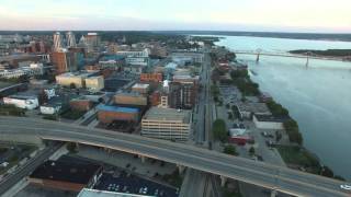 Scale Model of the Solar System - The Sun (Peoria, Illinois) - DJI Phantom 3