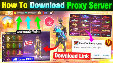 How To Download Proxy Server In Free Fire 💯😱🔥| Free Fire Proxy Server | Proxy Server Free Fire