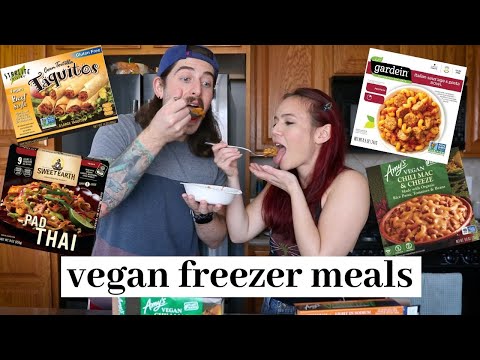 Trying Vegan Frozen Meals  Taste Test