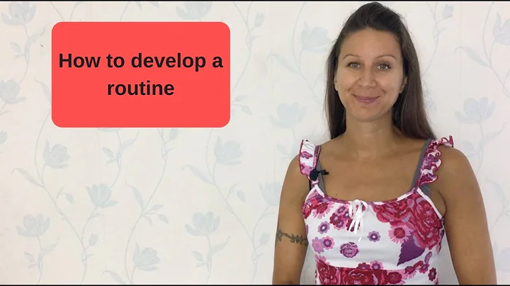 How to develop a routine when you are working from...