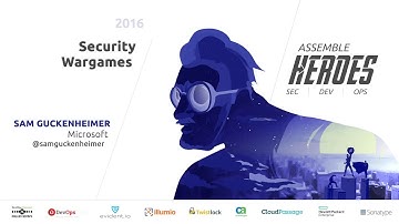 Security War Games with Sam Guckenheimer