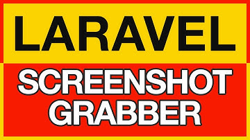LARAVEL - GENERATE SCREENSHOTS FOR FREE 🖥️ No external Api used #laravel